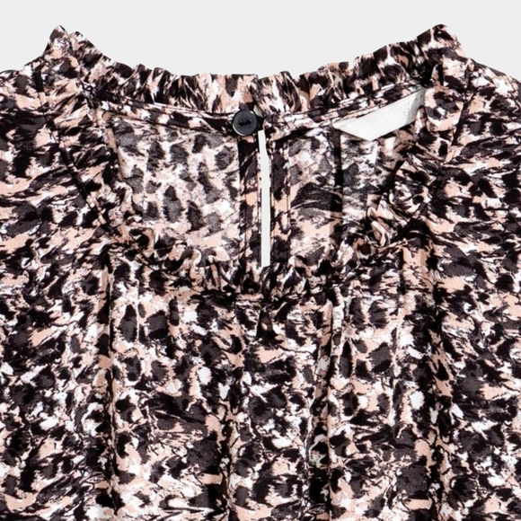 Size- L, H&M sleeveless Blouse animal print - Picture 7 of 7